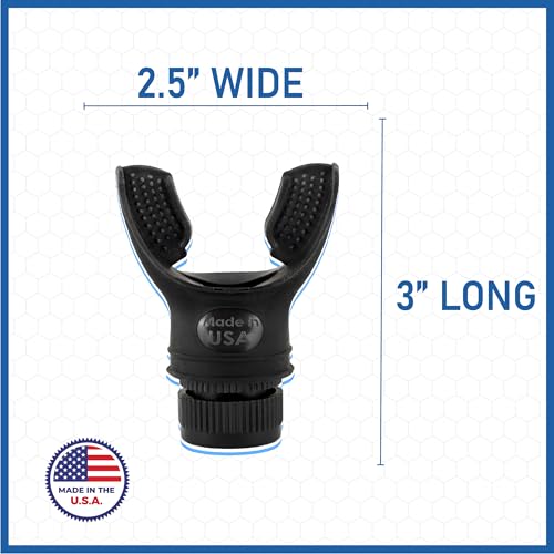 Compact Breathing Exercise Device for Lungs Made in USA Respiratory Lung Exerciser Device with Adjustable Valve - Diaphragm & Core Trainer Device for Athletes o2 Portable Breathing Trainer - Medaid International