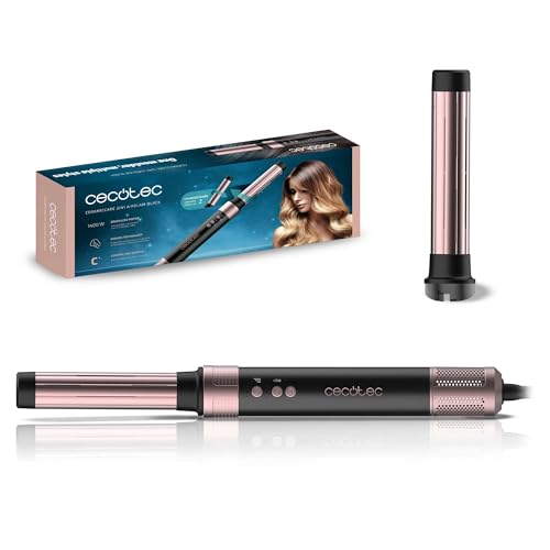 Cecotec - 2in1 AirGlam Hair Brush with Coanda Technology, 1400W Power