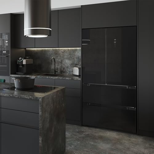 Cecotec - 510L French Door Refrigerator with Inverter Motor, Fast Cooling, NoFrost