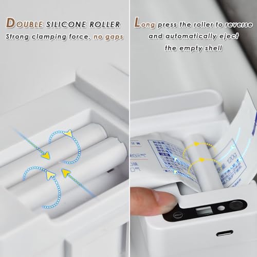 Nalacal - Auto-Sensing Electric Toothpaste Dispenser, Wall Mounted, Easy Squeeze