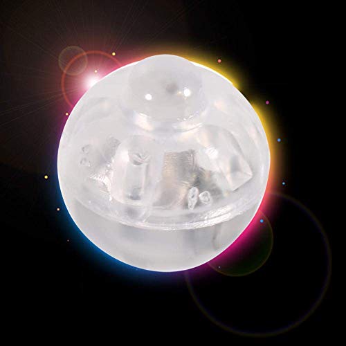 Strnek - 100pcs Round LED Flash Ball Lamps for Party & Wedding Decor, Long Standby