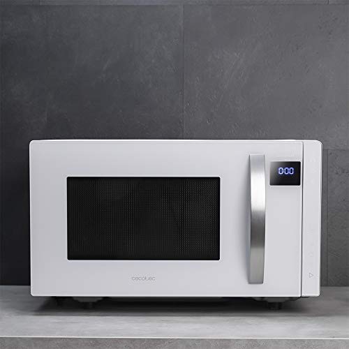 Cecotec - GrandHeat 2300 Flatbed Touch Microwave, 23L, 800W, 8 Presets