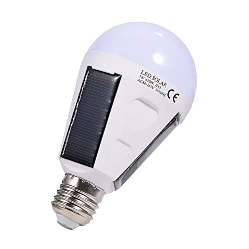 Solar - 7W LED Solar Light Bulbs With Hanging Hook For Emergency Use