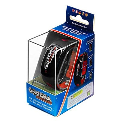 Datel - Go-Tcha Evolve LED-Touch Watch for Pokemon Go, Auto Catch & Spin, Black/Red