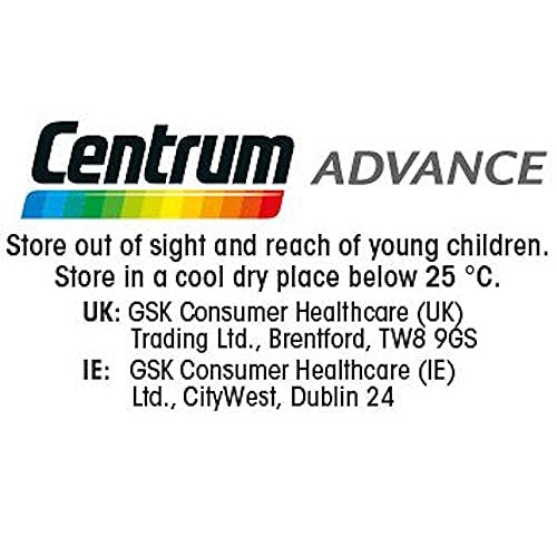 Centrum Advance Multivitamin & Mineral Supplements, 24 essential nutrients including vitamin D, C,. Calcium, Daily Multivitamin Tablets, 180ct - Medaid International