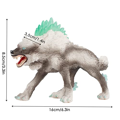 Lianr - Realistic Wolf Action Figures for Party Decor, Durable & Detailed