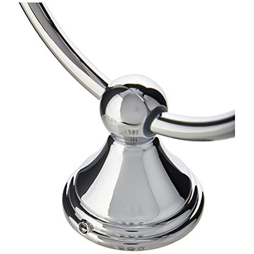 Amazon Basics - Modern Towel Ring, 6.3-Inch Diameter, Polished Chrome