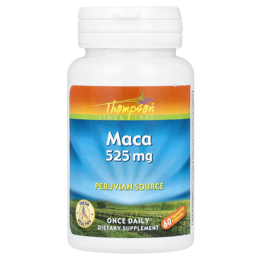 Thompson, Maca, 525 mg, 60 Vegetarian Capsules - Medaid International
