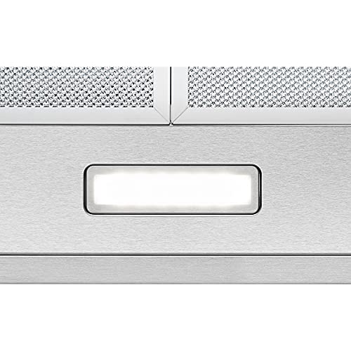 Bomann - DU 623.3 Extractor Hood 60cm, 3 Speeds, Recirculating or Ducted, Washable Filters