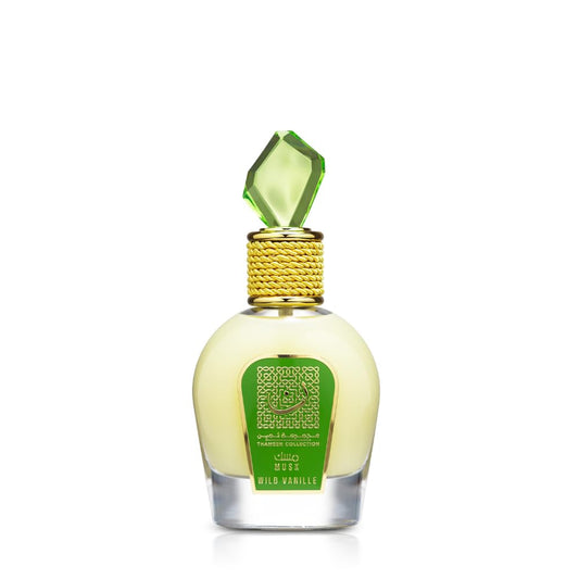 Lattafa Thameen Collection Musk Wild Vanille Eau de Parfum Spray for Women, 3.4 Ounce - Medaid International
