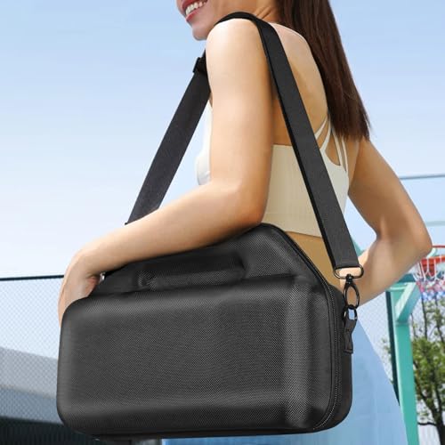 Fuhiueos - Portable Speakers Travel Case with Soft Lining, Waterproof Design, Lightweight & Durable Protection