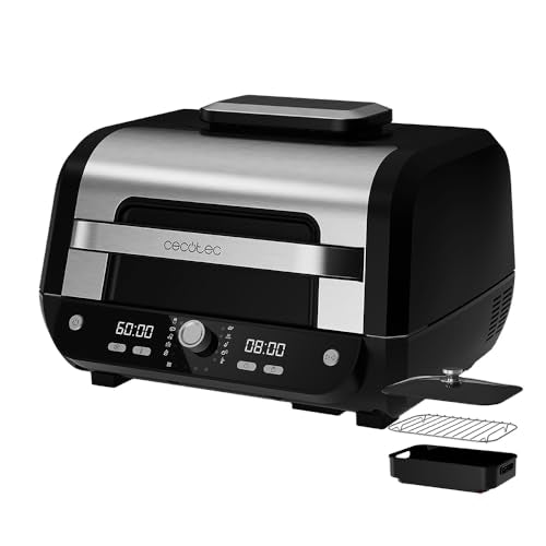 Cecotec - 8L Air Fryer with 1700W Power, 12 Cooking Modes, Adjustable Temp