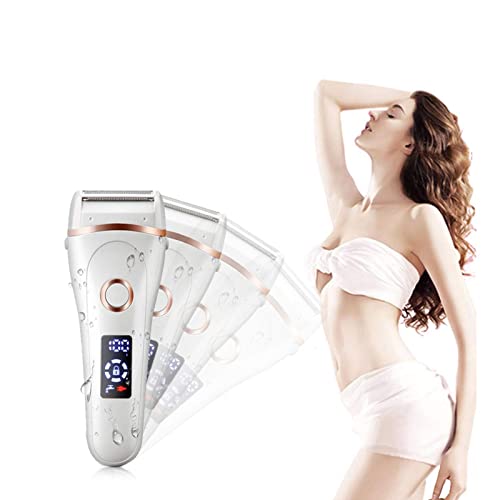XGZ - Rechargeable Wet & Dry Electric Shaver with LED Indicator, 3-in-1 Bikini Trimmer