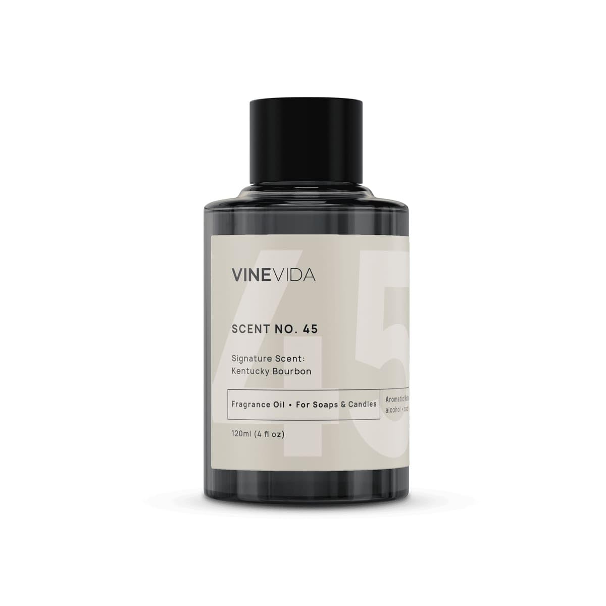 VINEVIDA [4oz] Kentucky Bourbon Fragrance Oil for Candle Making - Candle Scents for Candle Making, Made in USA Candle Oil Scents - Scents for Soap Making - Medaid International