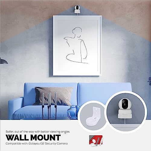 Galayou - Wall Mount Adhesive Holder for G2 Pet & Baby Indoor Camera