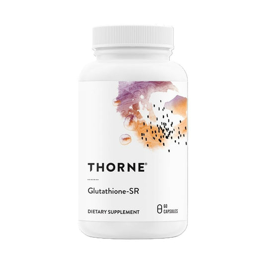 THORNE - Glutathione-SR - Sustained-Release Glutathione for Antioxidant Support* - 60 Capsules - Medaid International