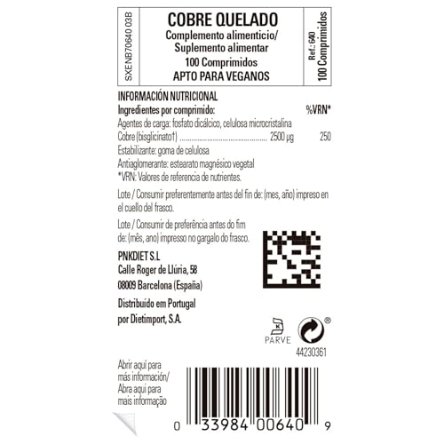 Solgar Chelated Copper Tablets, 100 Count - Medaid International