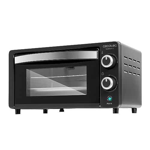 Cecotec - Bake&Toast 1090 Black Table Oven, 10L, 1000W, 60-Min Timer, 230ºC