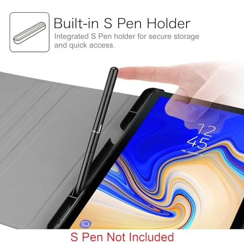 Fintie - Slim Bluetooth Keyboard Case for Samsung Galaxy Tab S4 10.5, Type-C Charging