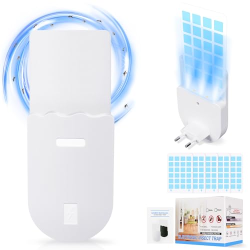 Yizemay - Electric Indoor Insect Killer, Pack of 5, Fly Trap with Adhesive Strips