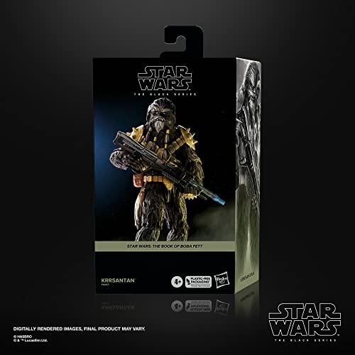 Hasbro - Star Wars Black Series 6.9" Krrsantan Action Figure, Ages 4+