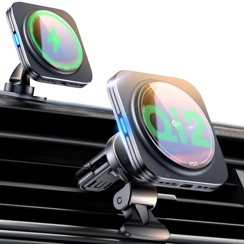 Esr - Qi2 15W MagSafe Car Charger, Magnetic Air Vent Mount, Fast Charging