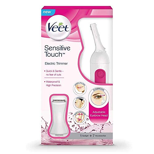 Veet - Waterproof Electric Trimmer for Women, Sensitive Touch, Compact Design