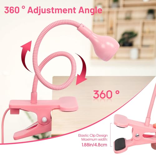 Aoraem - 3W Flexible Gooseneck LED Nail Lamp for Quick Gel Curing, Portable Design