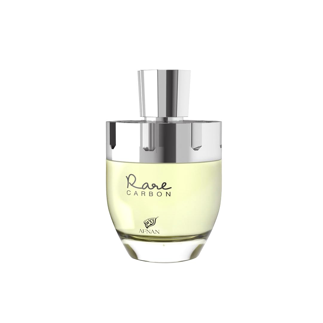 Afnan Rare Carbon Eau De Parfum Spray for Men, 3.4 Fl. Oz - Medaid International