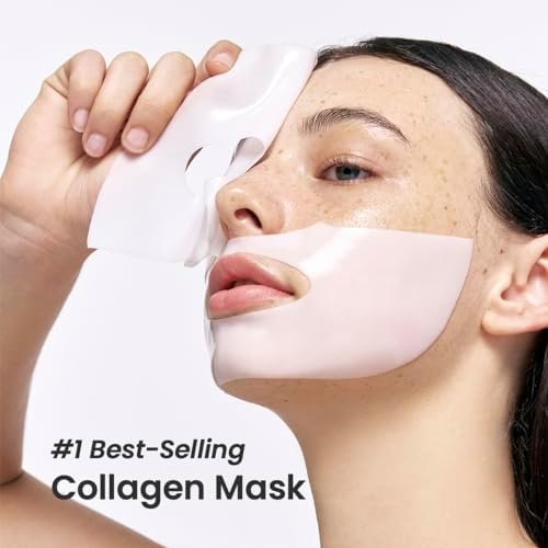 BIODANCE Bio-Collagen Real Deep Mask, Hydrating Overnight Mask, Pore Minimizing, Elasticity Improvement, 34g x4 masks - Medaid