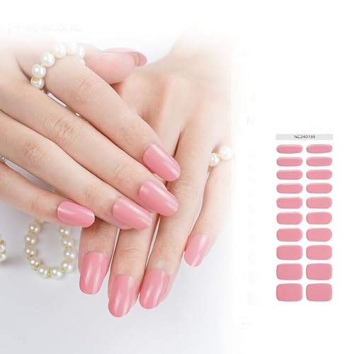 Vendas Nails - Semi Cured Gel Nail Strips, 20Pcs, Easy DIY Application, Long Lasting