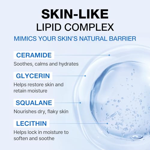 Physiogel Daily Hydrating Facial Moisturizer Lightweight Cream, 72 hrs Hydration for Dry & Sensitive Skin, Korean skin care, Fragrance-Free, Non-Comedogenic, Dermatologist-Tested, Ceramide, Squalane.|B072FPLF7W