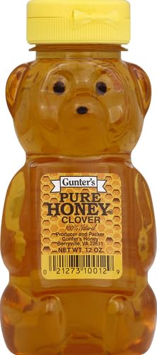 Gunter's Clover Honey Bears, 12 Oz - Medaid International