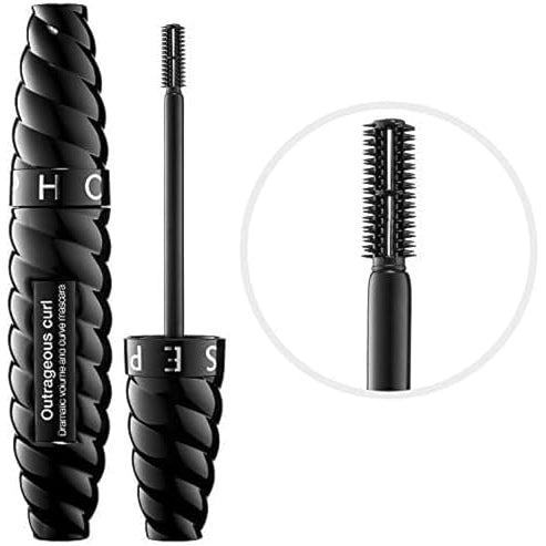 Sephora Outrageous Curl Dramatic Volume and Curve Mascara Pure Black Full Size .5oz - Medaid - Lebanon