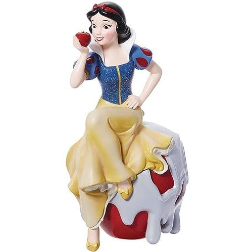 Enesco Disney Showcase - Snow White Apple Figurine, 7 Inches, 100 Years of Wonder Edition