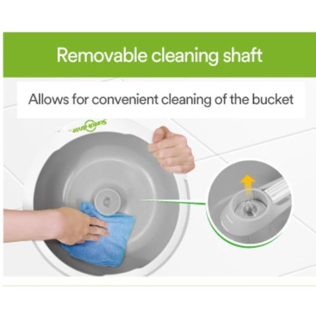 Scotch-Brite 2-in-1 Bucket Spin Mop Set (Includes: mop with Stick, Bucket, mop Refill) | 360 Easy All-Around Cleaning | Cleaning Mop | rinsing and Drying in a Single Bucket | Floors | 1 Set/Pack - Medaid International