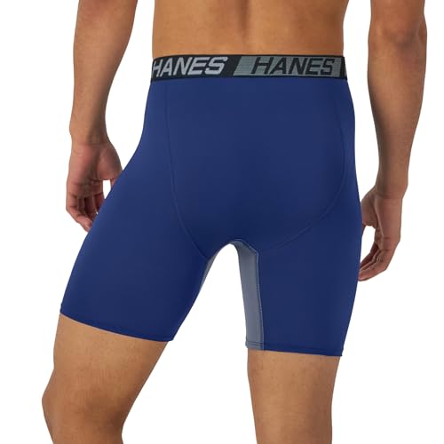 Hanes Total Support Pouch Men's Boxer Briefs Pack, Anti-Chafing, Moisture-Wicking Underwear with Cooling (Trunks Available) - Medaid International