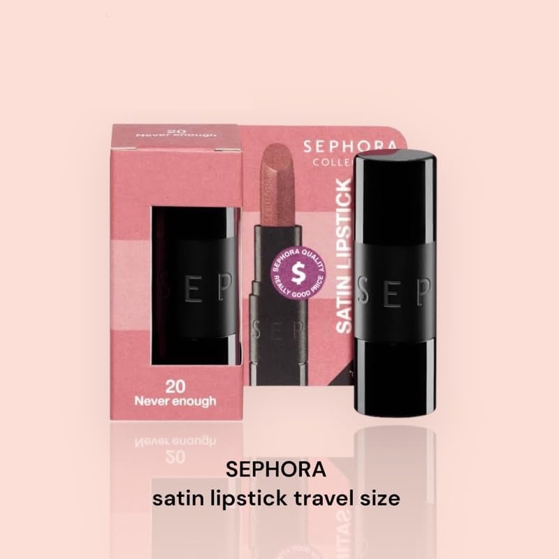 Sephora Collection Rouge Is Not My Name Satin Lipstick (20 Never Enough) - Medaid - Lebanon