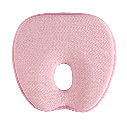 Atorse - Hypoallergenic Memory Foam Pillow for Kids, Ergonomic Head Support, Pink