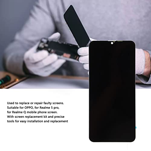 Oppo - LCD Screen Replacement for Real Me 5 Pro & Real Me Q with Tools
