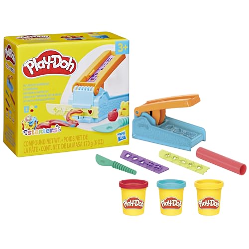 Play-Doh - Fun Factory Starter Set with 3 Colors, Ideal for Preschool Arts & Crafts