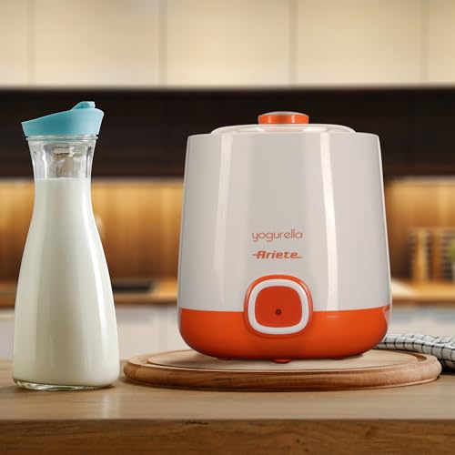 ARIETE 621 JOGURTIERA 20W 1LT Bianco/Rosso - Medaid International