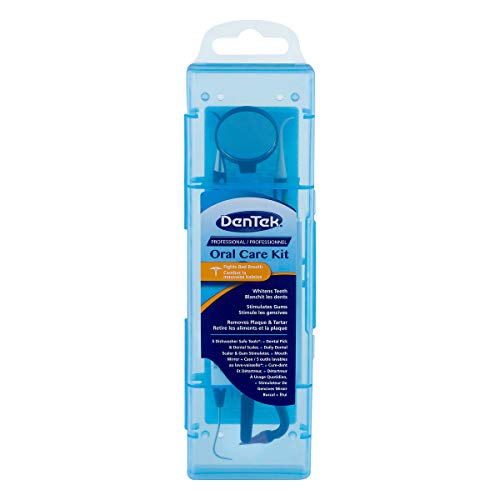 DenTek - Premium Oral Care Kit with Dental Pick, Steel Scaler, Gum Stimulator