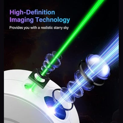 DOWILLDO - Smart Star Galaxy Projector with 16 Million Colors & APP Control