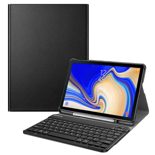 Fintie - Slim Bluetooth Keyboard Case for Samsung Galaxy Tab S4 10.5, Type-C Charging