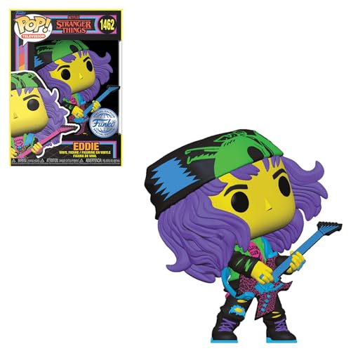 Funko Store - Exclusive Stranger Things Eddie Blacklight Figure #1462