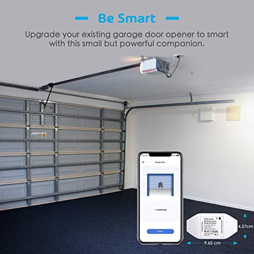 Flysocks - Smart Garage Door Opener, WiFi Switch, Alexa & Google Assistant Compatible