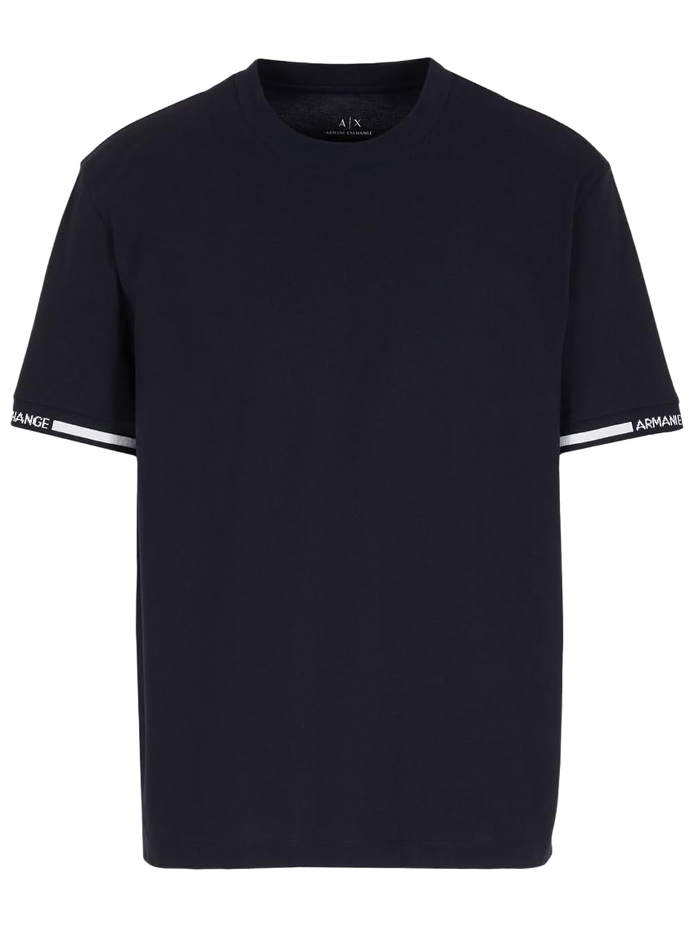 Armani Exchange Men's Logo Brand Short Sleeve T-Shirt,DEEP Navy,XS - Medaid International