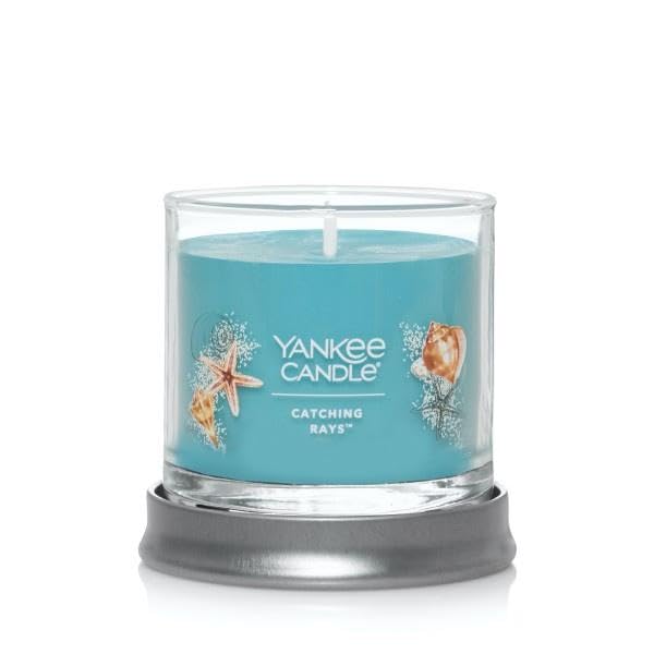 Yankee Candle Small Tumbler Scented Single Wick Jar Candle, Catching Rays, Over 20 Hours of Burn Time, 4.3 Ounce (Pack of 2) - Medaid International