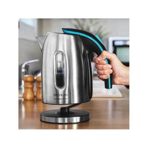 Cecotec - ThermoSense Steel Kettle, 1.2L Capacity, Heat Resistant, Exclusive Design